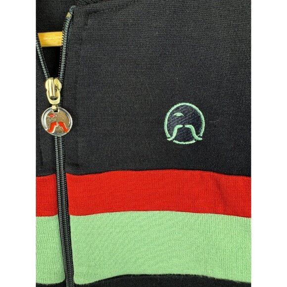 Vintage 90s Lotto John Newcombe Tennis Collection Full Zip Sweater Rare - Picture 5 of 11